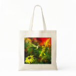 Hummingbird Delight with Sunflowers by GG Burns Tote Bag