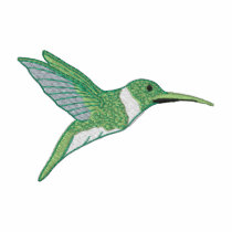 Hummingbird embroidered shirts