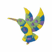 Hummingbird embroidered shirts