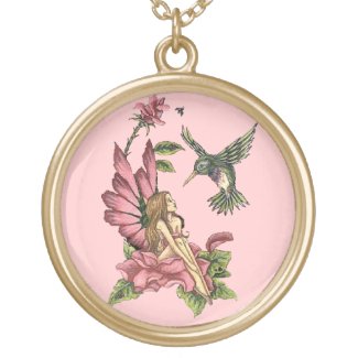 Hummingbird Fairy Custom Necklace
