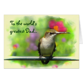 Hummingbird Fathers Day