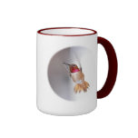 Hummingbird Flying Photo Coffee Mug
