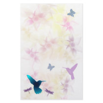 Hummingbird Garden stationery