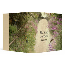 Hummingbird Habitat Avery Binder by farmer77 Hummingbird Habitat Avery Binder