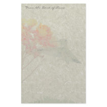 Hummingbird Handmade Paper Stationery