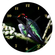 Hummingbird Homecoming Collection Clock