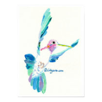 Hummingbird Hover Print and Poster