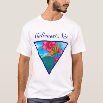 Hummingbird Island Triangle Design t-shirts by Calicoast Hummingbird Island Triangle Design t-shirts