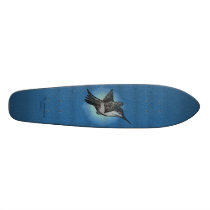 Hummingbird - logo deck copybhu custom skateboard