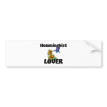 Hummingbird Lover bumper stickers