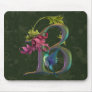 Hummingbird Monogram B Mouse Pad