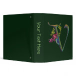 Hummingbird Monogram V Binders