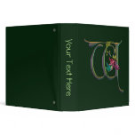 Hummingbird Monogram W Binders