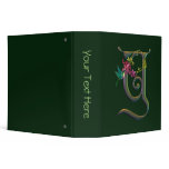 Hummingbird Monogram Y 3 Ring Binders