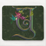 Hummingbird Monogram Y Mouse Pads