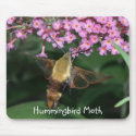 Hummingbird Moth mousepad by butterflypixie Hummingbird Moth mousepad