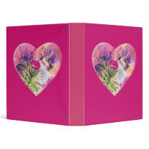 Hummingbird n Thistle Art Binder Photo Album