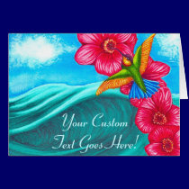 Hummingbird Ocean cards