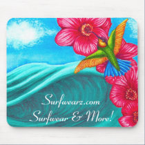Hummingbird Ocean mousepads