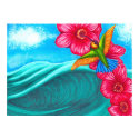 Hummingbird Ocean posters