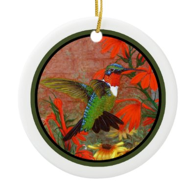 Hummingbird Ornament - Personalize It!