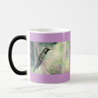 Hummingbird Pastel Fine Art Coffee Mug
