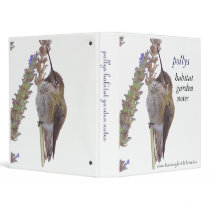Hummingbird Personalized Garden Notes Avery Binder