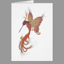 Hummingbird Phoenix cards