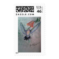 Hummingbird Postage Stamps