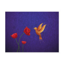 Hummingbird postcards by vladstudio Hummingbird postcards