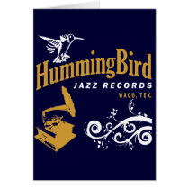 Hummingbird Records cards by tshirtypoo Hummingbird Records cards