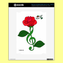 Hummingbird Rose Clef skins