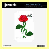 Hummingbird Rose Clef skins