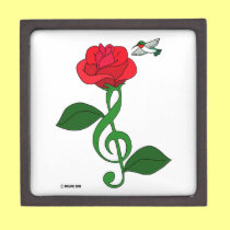 Hummingbird Rose Clef premium gift boxes