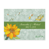 HummingBird: RSVP Wedding Reply Cards postcard