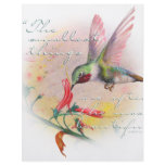 Hummingbird - Small things are the most beautiful. flyers