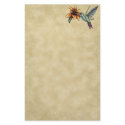 Hummingbird Tiger Lillie Fairy Art Stationery