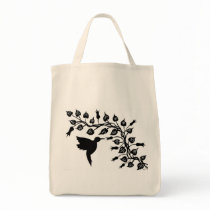 Hummingbird Tote bags by KariroseC Hummingbird Tote bags