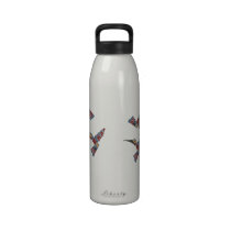 Hummingbird twirl drinking bottle water bottles
