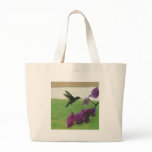 Hummingbird with Orchid Bags