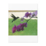Hummingbird with Orchid Postcard
