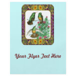 Hummingbirds and Flowers #1 flyers
