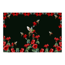 Hummingbirds and Roses posters