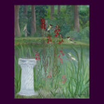 Hummingbirds by the Pond posters
