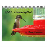 Hummingbirds Wall Calendar