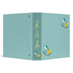 Hummingbirds Customizable Binder