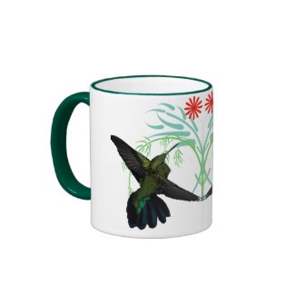 Hummingbirds Fantasy Mug mug