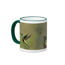 Hummingbirds mugs by erkkiluo Hummingbirds mugs