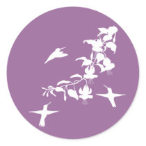 Hummingbirds Sticker