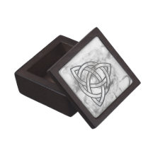 Humo de plata Triquetra Cajas De Joyas De Calidad